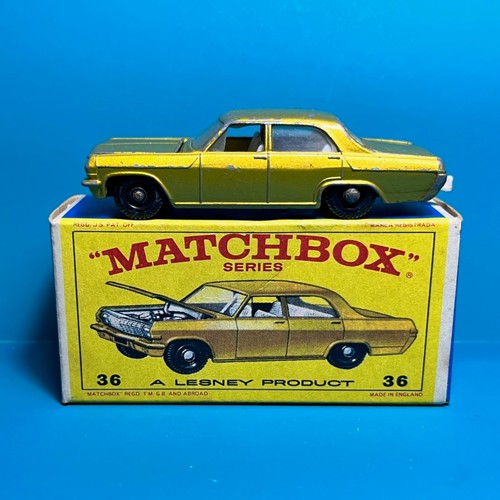 Vintage matchbox lesney - matchbox, no
